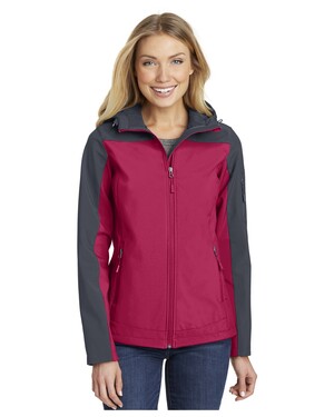 Women's Hooded Core Soft Shell Jacket.
