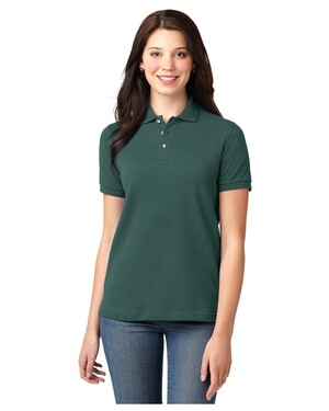 Women's Pique Knit Polo Shirt