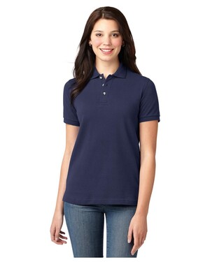 Women's Pique Knit Polo Shirt