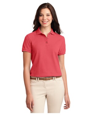 Women's Silk Touch Poly/Cotton Pique Polo Shirt