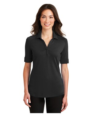 Women's Silk Touch Interlock Performance Polo Shirt
