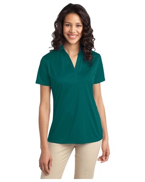 Port Authority Ladies Silk Touch 100% Polyester Performance Polo T-Shi
