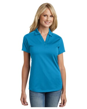 Women's Diamond Jacquard Polo Shirt