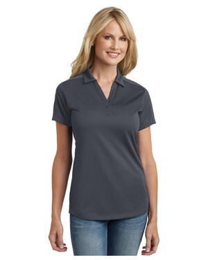 Women's Diamond Jacquard Polo Shirt