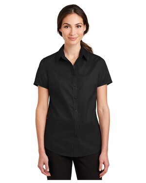 Women's Short Sleeve SuperPro  Twill Shirt