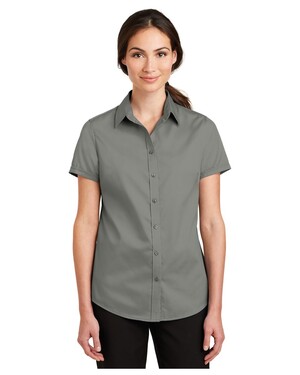 Women's Short Sleeve SuperPro  Twill Shirt
