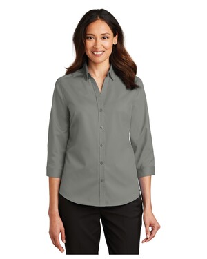 Women's 3/4-Sleeve SuperPro  Twill Shirt