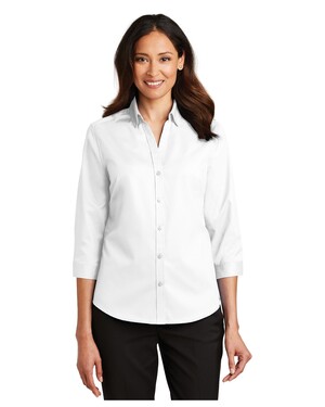 Women's 3/4-Sleeve SuperPro  Twill Shirt