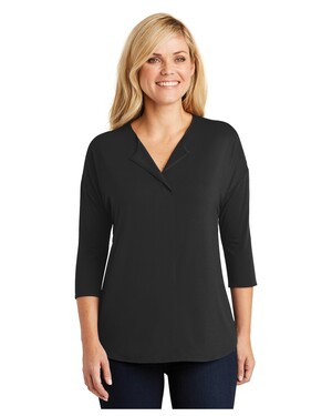 Women's Concept 3/4-Sleeve Soft Split Neck Top