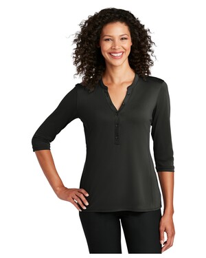  Women’s Fitted Very Important Tee ® Scoop Neck UV Choice Pique Henley
