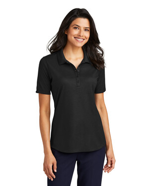 Ladies Fine Pique Blend Polo Shirt 