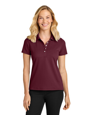 Women's Dry Zone Stain-Release Grid Polo 