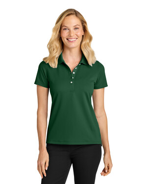Women's Dry Zone Stain-Release Grid Polo 