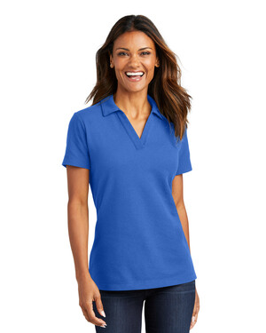 Women's C-FREE Cotton Blend Pique Polo Shirt