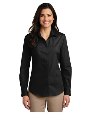 Women's Long Sleeve Carefree Poplin Shirt