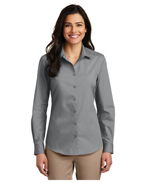 Women's Long Sleeve Carefree Poplin Shirt