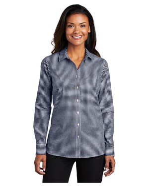Women's Broadcloth Gingham Easy Care Shirt