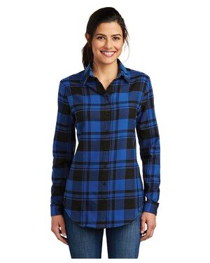 Women's Plaid Flannel Tunic