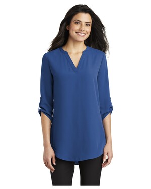 Women's 3/4-Sleeve Tunic Blouse 