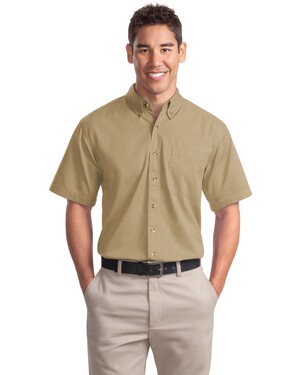 Short Sleeve Twill Shirt