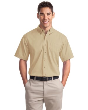 Short Sleeve Twill Shirt