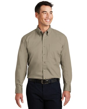 Long Sleeve Twill Shirt