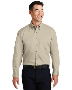 Long Sleeve Twill Shirt.