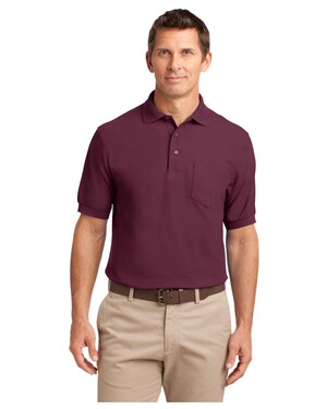 Tall Silk Touch Polo Shirt with Pocket