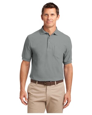 Tall Silk Touch Polo Shirt with Pocket