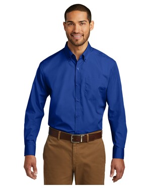 Tall Long Sleeve Carefree Poplin Shirt