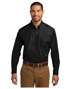 Long Sleeve Carefree Poplin Shirt
