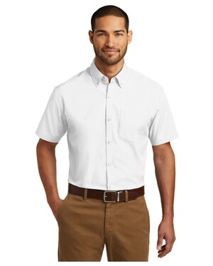 Short Sleeve Carefree Poplin Shirt