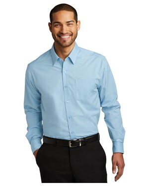 Micro Tattersall Easy Care Shirt