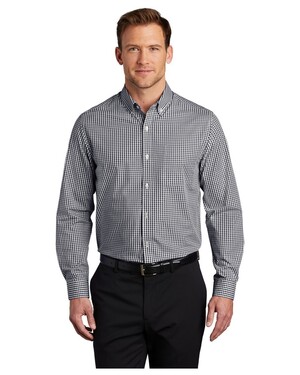 Broadcloth Gingham Easy Care Shirt 