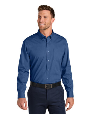 Long Sleeve Nailhead Easy Care Shirt