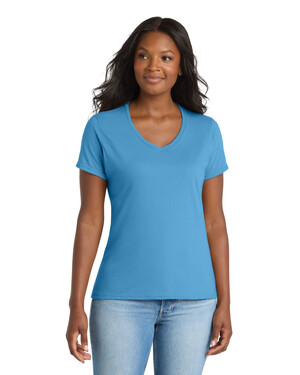 Women's Essential Blended Performance V-Neck T-Shirt