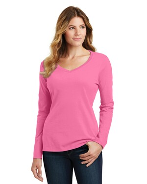 Women's Long Sleeve Fan Favorite V-Neck T-Shirt