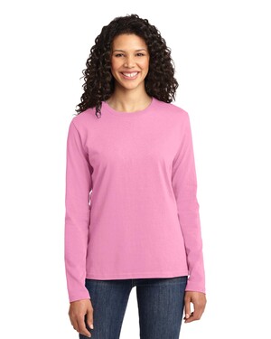 Women's Long Sleeve 5.4-oz 100% Cotton T-Shirt