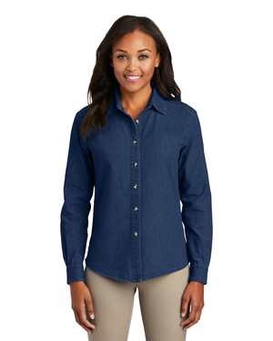 Women's Long Sleeve Value Denim Shirt