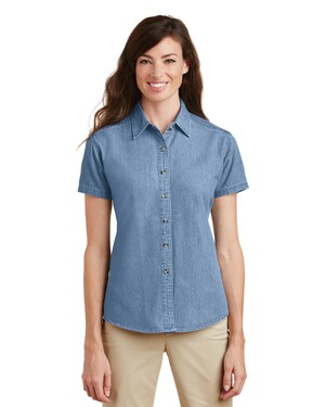 Women's Short Sleeve Value Denim Shirt