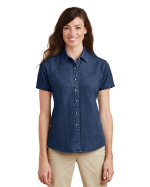 Women's Short Sleeve Value Denim Shirt
