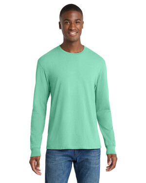 Pigment-Dyed Long Sleeve T-Shirt