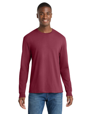 Pigment-Dyed Long Sleeve T-Shirt