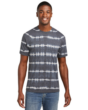  Allover Stripe Tie-Dye T-Shirt