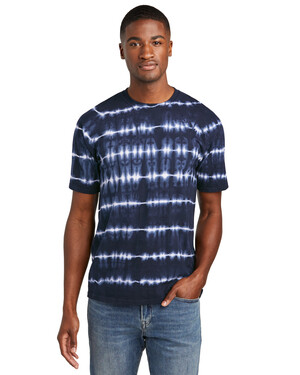  Allover Stripe Tie-Dye T-Shirt