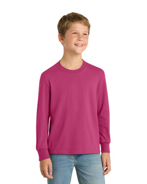 Youth Long Sleeve 5.4-oz 100% Cotton T-Shirt