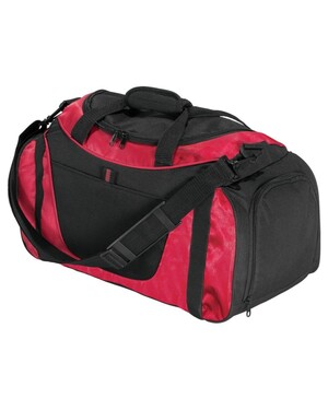 Improved Two-Tone Small Duffel Bag