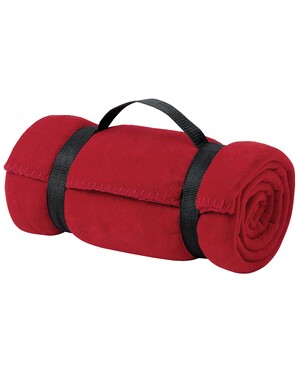 Value Fleece Blanket with Strap
