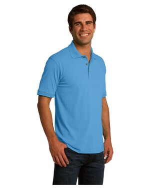 Tall 5.5-Ounce Jersey Knit Polo Shirt
