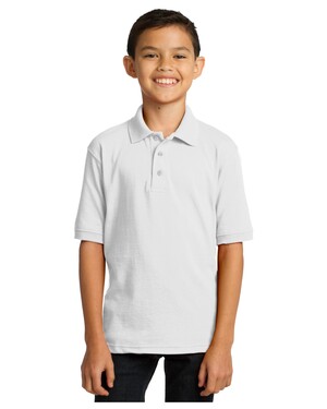 Youth 5.5-Ounce Jersey Knit Polo Shirt